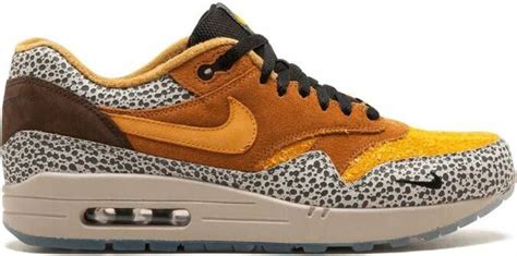 nike air max zwart met bruine zool|Bruin Air Max 1 Schoenen .